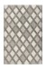 Teppich >Splash< in Creme / Grau, 100% Polypropylen - 150x80cm (LxB)