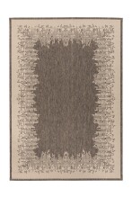 Teppich >Splash< in Braun / Creme, 100%...