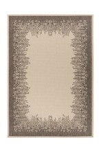 Teppich >Splash< in Creme / Braun, 100%...