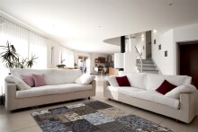 Teppich >Symphony< in Braun, 100% Baumwolle - 290x200cm (LxB)