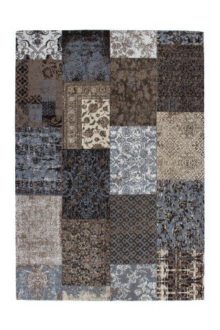 Teppich >Symphony< in Braun, 100% Baumwolle - 150x80cm (LxB)