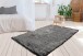 Teppich >Tender< in Anthrazit, 50% Modacryl / 50% Polyester - 170x120cm (LxB)