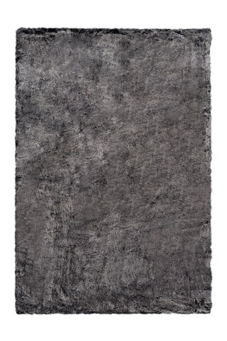 Teppich >Tender< in Anthrazit, 50% Modacryl / 50% Polyester - 150x80cm (LxB)