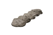 Teppich >Tender< in Grün, 50% Modacryl / 50% Polyester - 180x60cm (LxB)