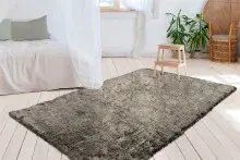 Teppich >Tender< in Grün, 50% Modacryl / 50% Polyester - 150x80cm (LxB)