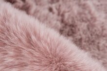 Teppich >Tender< in Puderrosa, 50% Modacryl / 50% Polyester - 230x160cm (LxB)