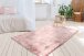 Teppich >Tender< in Puderrosa, 50% Modacryl / 50% Polyester - 230x160cm (LxB)