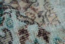 Teppich >Toska< in Creme / Grün, 100% Polyester - 170x120cm (LxB)