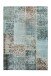 Teppich >Toska< in Creme / Grün, 100% Polyester - 150x80cm (LxB)