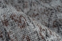 Teppich >Toska< in Grau, 100% Polyester - 150x80cm (LxB)
