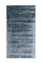 Teppich >Village< in Blau, 100% Viskose - 150x80cm...