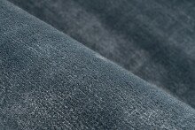 Teppich >Village< in Blau, 100% Viskose - 150x80cm (LxB)