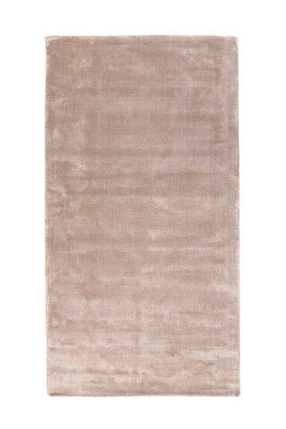 Teppich >Village< in Champagner, 100% Viskose - 170x120cm (LxB)