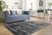 Teppich >Village< in Graphit, 100% Viskose - 230x160cm (LxB)