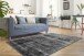 Teppich >Village< in Graphit, 100% Viskose - 150x80cm (LxB)
