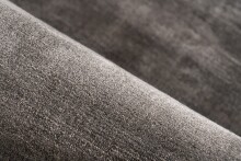 Teppich >Village< in Grau, 100% Viskose - 150x80cm (LxB)