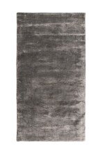 Teppich >Village< in Grau, 100% Viskose - 150x80cm...