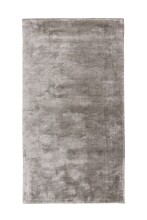 Teppich >Village< in Silber, 100% Viskose -...