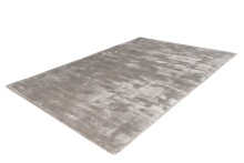 Teppich >Village< in Silber, 100% Viskose - 170x120cm (LxB)