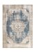 Teppich >Vintage< in Creme / Blau, 100% Modacryl - 200x140cm (LxB)