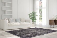 Teppich >Vintage< in Grau, 100% Modacryl - 230x160cm (LxB)