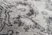 Teppich >Vintage< in Hellgrau, 100% Modacryl - 290x200cm (LxB)