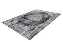 Teppich >Vintage< in Hellgrau, 100% Modacryl - 290x200cm (LxB)
