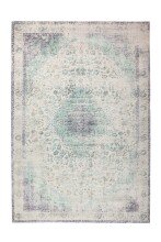 Teppich >Vintage< in Elfenbein / Mint, 100%...
