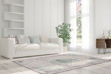 Teppich >Vintage< in Elfenbein / Mint, 100% Modacryl - 230x160cm (LxB)