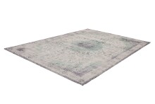 Teppich >Vintage< in Elfenbein / Mint, 100% Modacryl - 290x200cm (LxB)