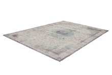 Teppich >Vintage< in Elfenbein / Mint, 100% Modacryl - 290x200cm (LxB)