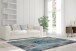 Teppich >Vintage< in Petrol, 100% Modacryl - 290x200cm (LxB)