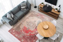 Teppich >Vintage< in Rot, 100% Modacryl - 230x160cm (LxB)