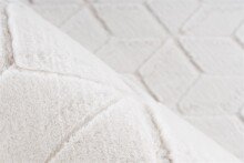 Teppich >Vivica< in Weiß / Creme, 100% Polyester - 160x120cm (LxB)