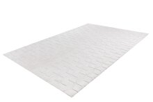 Teppich >Vivica< in Weiß / Creme, 100% Polyester - 150x80cm (LxB)