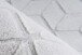 Teppich >Vivica< in Weiß / Graublau, 100% Polyester - 150x80cm (LxB)