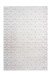 Teppich >Vivica< in Weiß / Rosé, 100% Polyester - 150x80cm (LxB)