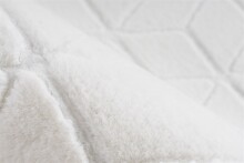 Teppich >Vivica< in Weiß, 100% Polyester - 160x120cm (LxB)