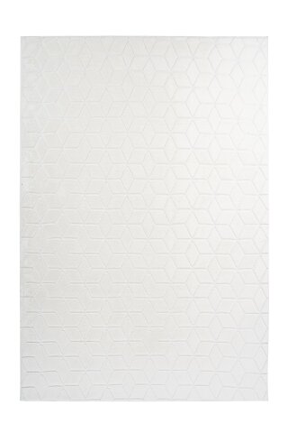 Teppich >Vivica< in Weiß, 100% Polyester - 230x160cm (LxB)