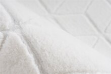 Teppich >Vivica< in Weiß, 100% Polyester - 230x160cm (LxB)