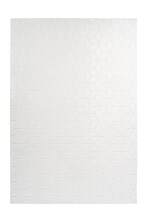 Teppich >Vivica< in Weiß, 100% Polyester -...