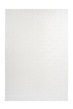 Teppich >Vivica< in Weiß, 100% Polyester -...