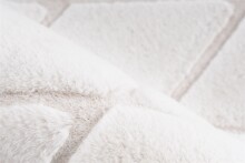 Teppich >Vivica< in Weiß / Creme, 100% Polyester - 230x160cm (LxB)