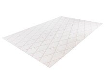 Teppich >Vivica< in Weiß / Creme, 100% Polyester - 230x160cm (LxB)