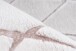 Teppich >Vivica< in Weiß / Rosé, 100% Polyester - 230x160cm (LxB)