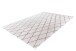 Teppich >Vivica< in Weiß / Taupe, 100% Polyester - 230x160cm (LxB)