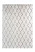 Teppich >Vivica< in Weiß / Taupe, 100% Polyester - 230x160cm (LxB)