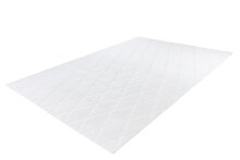 Teppich >Vivica< in Weiß, 100% Polyester - 230x160cm (LxB)