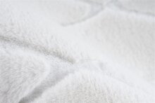 Teppich >Vivica< in Weiß, 100% Polyester - 230x160cm (LxB)
