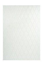 Teppich >Vivica< in Weiß, 100% Polyester -...